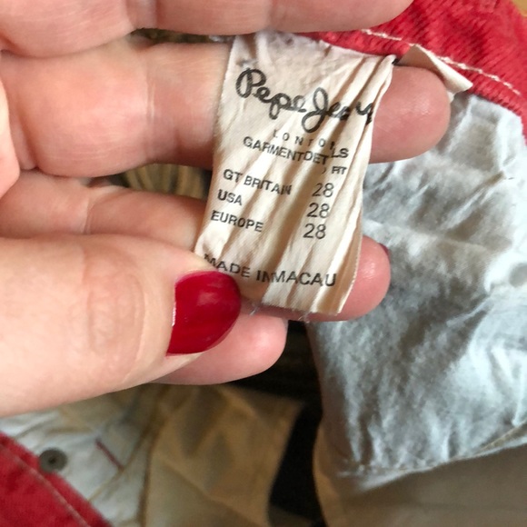 Unique Pepe jeans , size 28 . - Picture 7 of 7